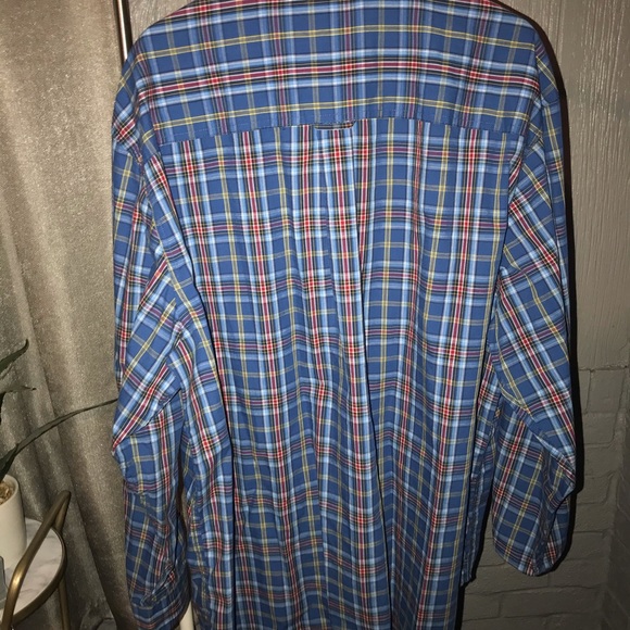 Chaps Blue & Red Flannel - Picture 2 of 2